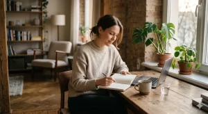 Home Gezonde thuiswerk routines met duidelijke grenzen tussen werk en privé voor meer productiviteit