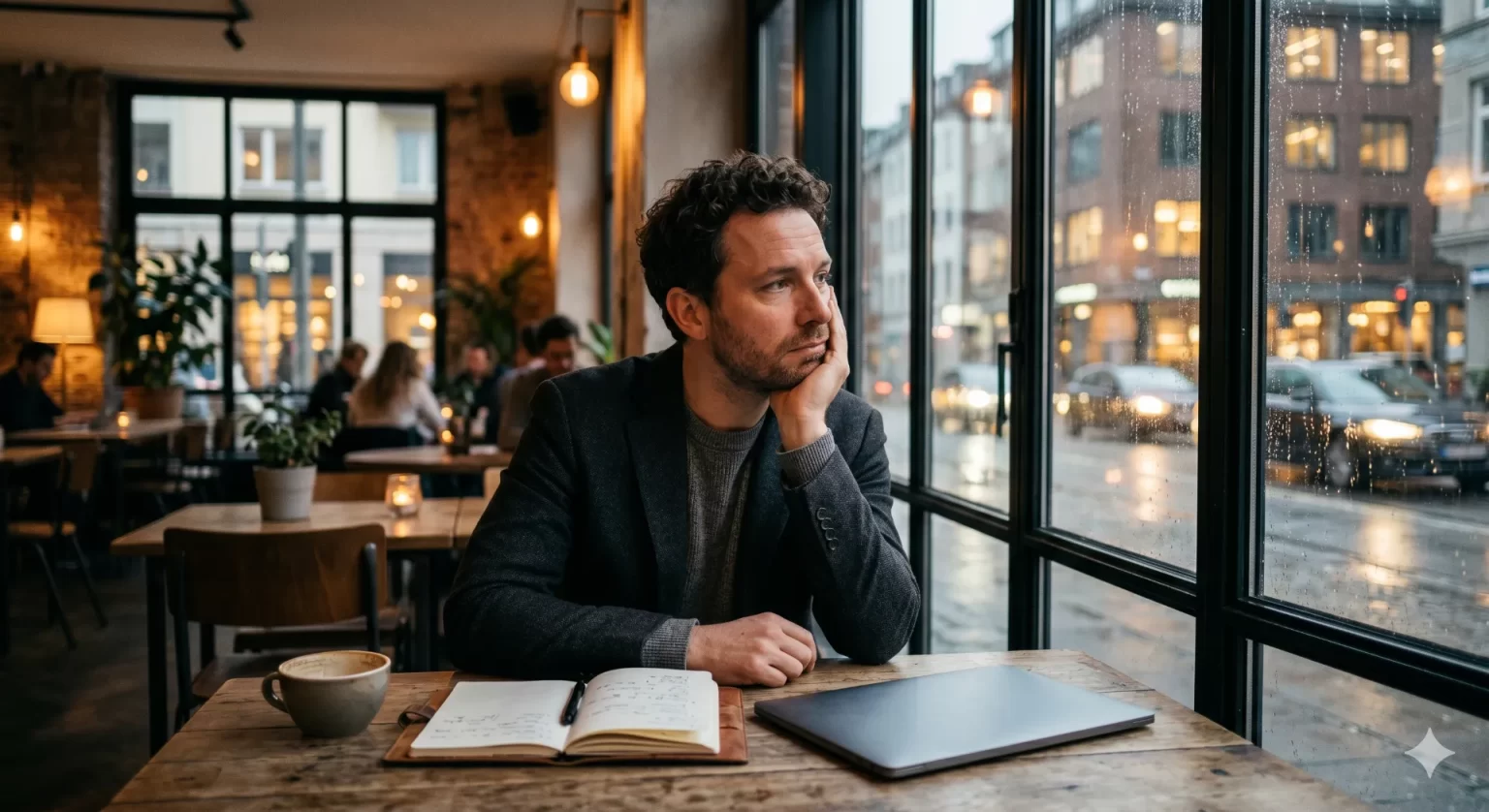 Mentale gezondheid voor ondernemers: visuele representatie van balans, rust en stressvermindering voor duurzaam ondernemersch